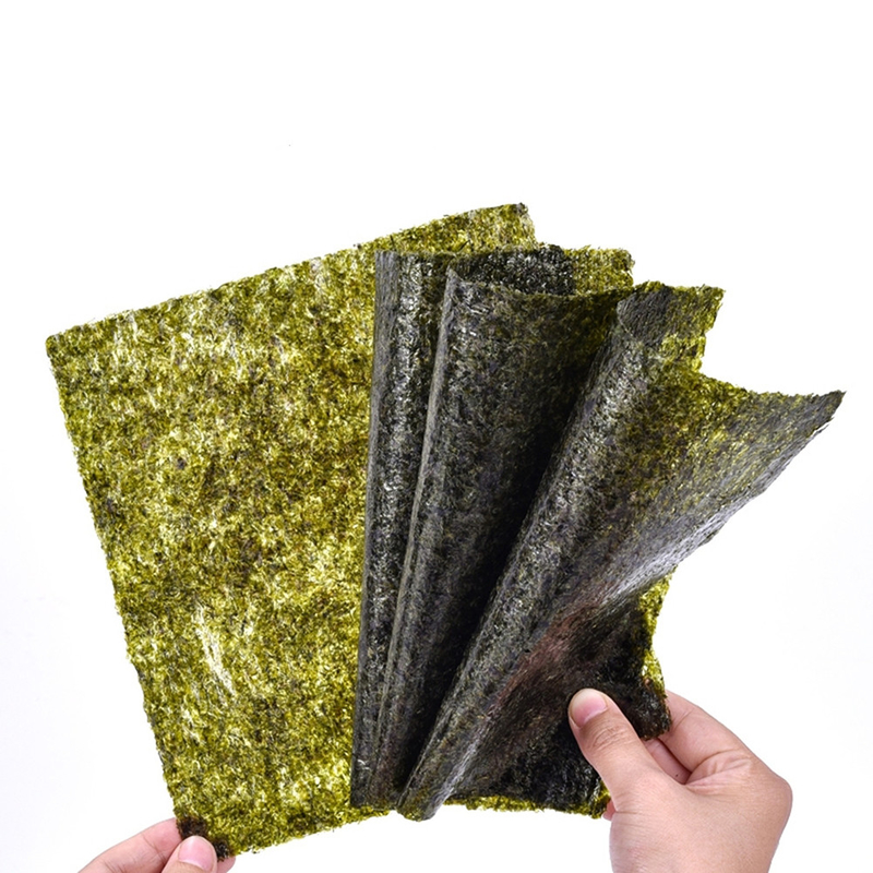 جلبک دریایی خشک Yaki Sushi Nori سبک ژاپنی برای پخت و پز و میان وعده عالی است