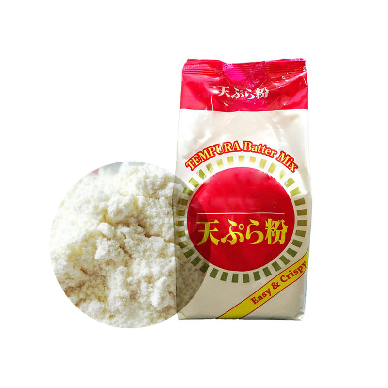 طعم خمیر تمپورا طعم خفیف 1 کیلوگرم بسته بندی رنگ سفید 18 ماه