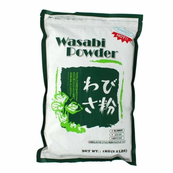 80-100 Mesh پودر Wasabi خالص سبز رنگ طبیعی تند طعم