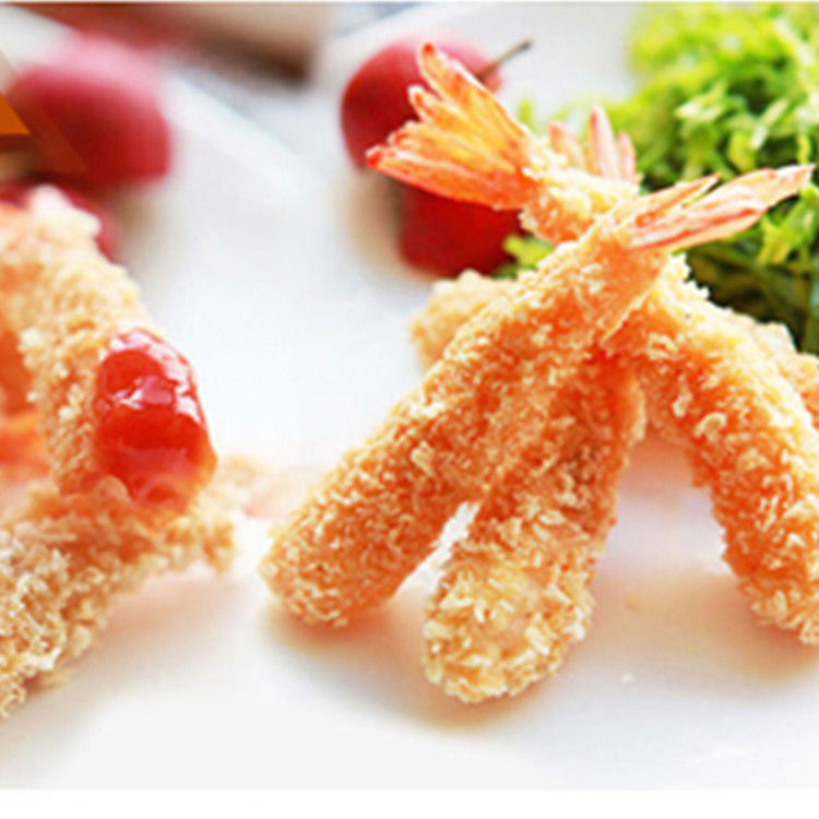 OEM Panko شکل سوزن 2-12mm رنگ سفید Panko bread crumbs 1kg 10kg