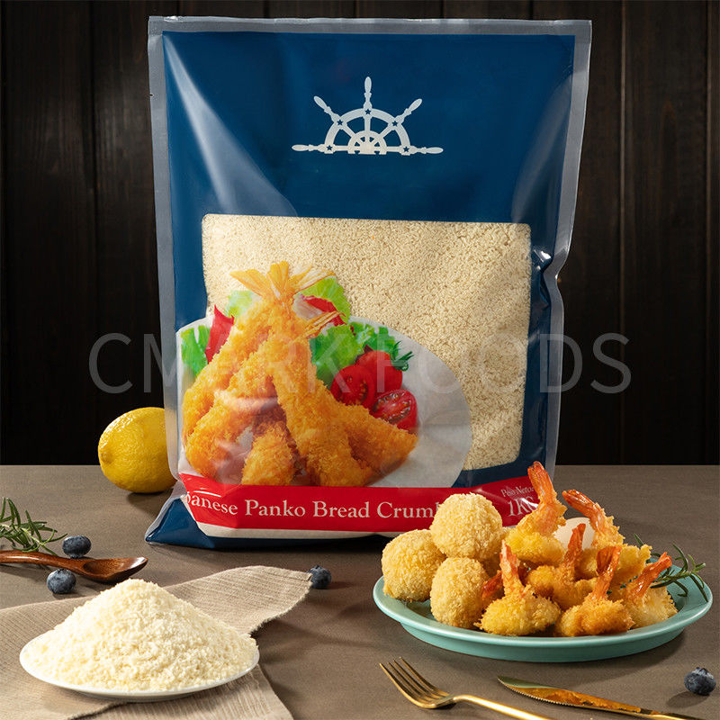 OEM Panko شکل سوزن 2-12mm رنگ سفید Panko bread crumbs 1kg 10kg