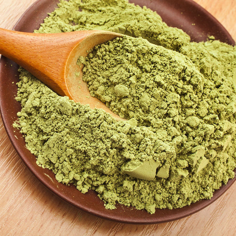 1 کیلوگرم کیسه پودر وسابی رنگ سبز درجه ABC 100-120 میش طعم طبیعی رطوبت حداکثر 8٪