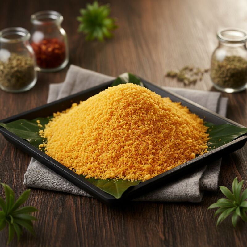 خرده های نان خشک گواهینامه HALAL HACCP با اندازه 2-12mm و 24 ماه عمر برای پوشش و سرخ کردن