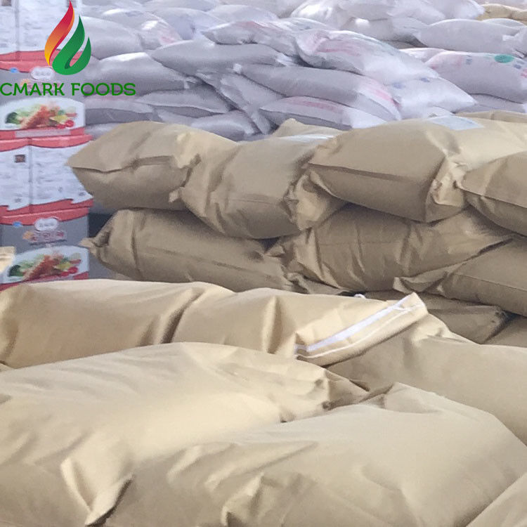 خرده های نان پانکو ژاپنی با گواهینامه HACCP برای غذاهای سرخ شده با اندازه 2-12 میلی متر و مواد گندم