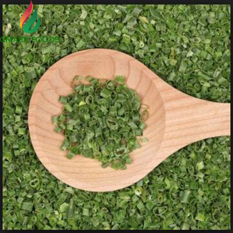 سبز رنگ سبزیجات خشک سبزیجات خامه رول 3 * 3mm 5 * 5mm