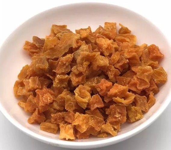 5 * 5 میلی متر سبزیجات خشک شده خشک شده سیب زمینی شیرین اصل عطر و طعم نارنجی رنگ