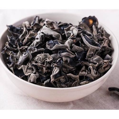 قارچ سیاه و سفید خشک شده خوراکی طعم طبیعی