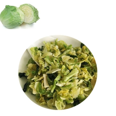 ISO HACCP کلم خشک شده با هوای سبزی خشک 15x15 میلی متر
