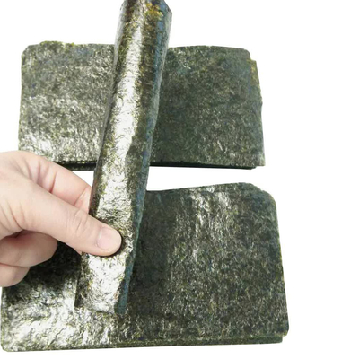 جلبک دریایی سبز تیره نوری سوشی 19 x 21 سانتی متر طبیعی خوشمزه سالم