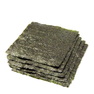 سبز تیره مستطیل آویزان شده جلبک دریایی Nori در دسترس بودن سوشی رولینگ