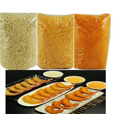 خرد کردن نان پانکو ژاپنی برای سرخ کردن