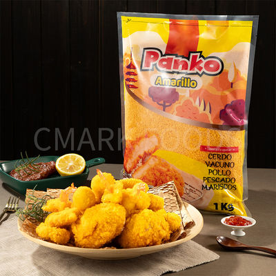 Panko تولید کننده عمده فروشی سبک ژاپنی نان زرد پکیج Panko 2-12mm