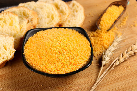 رنگ زرد سفید پانکو نان خرد شده پوشش غیر GMO برای ماهی مرغ و بیشتر