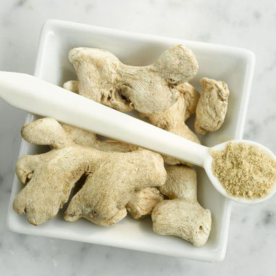 طعم طبیعی حداکثر 8٪ رطوبت خشک ریشه زنجبیل